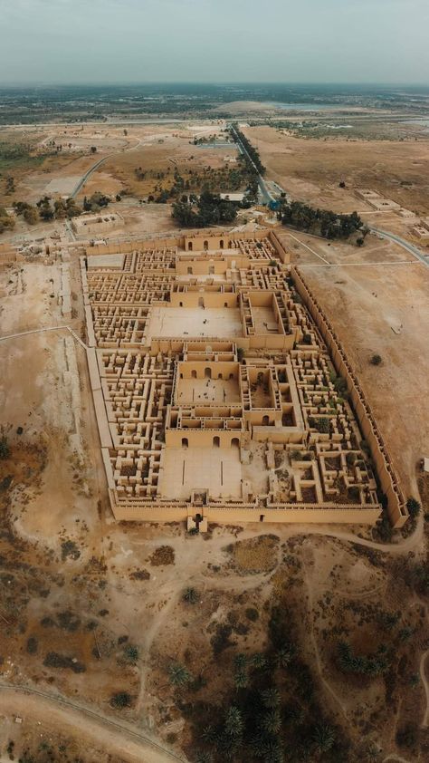 Babylon City, Babylon Iraq, Greece History, Ancient Babylon, Baghdad Iraq, Ancient City, Aerial Photo, Mesopotamia, Ancient Architecture