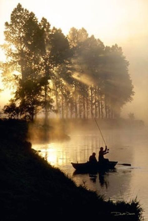 수채화 그림, Gone Fishing, Going Fishing, Chiaroscuro, Ponds, Yachts, Fly Fishing, Beautiful World, Wonders Of The World