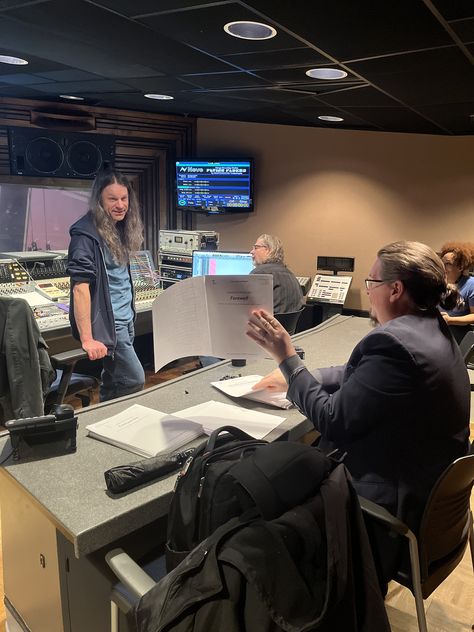 Engineer Jim preparing for a concert band session in Studio A! #audioengineering #audioengineer #music #studio #recording #mixing #musictech #classical #band #rockvillemd Concert Preparation, Audio Engineer, Music Tech, Concert Band, Studio Recording, Music Studio, Production Company, The Studio, Engineering