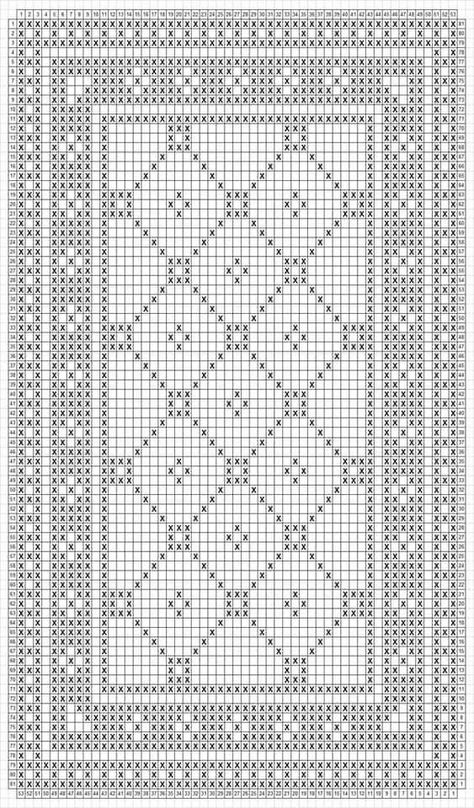 Crochet Table Runner Pattern Diagram, Crochet Table Runner Diagram, Fillet Crochet Patterns Free, Filet Crochet Table Runner, Taplak Meja Crochet, Háčkované Lemy, Crochet Patterns Filet, Fillet Crochet Patterns, Crochet Tablecloth Pattern