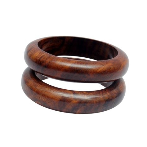 PRICES MAY VARY. 【💎 DESIGN】: Spunky Tropicalia is a value set of 2 handmade Half-round profile Sisso wood bangle, which is known for its Natural beautiful grains. Honey bee wax Polished for a satin-smooth finish. 【📏 BRACELET SIZE】: Width of Set: 1.97 inches (5 cm), Inner diameter: 2.6 inches (66 mm) which fit medium & large wrists, and Combined Weight: 92 gms, To avoid disappointment, please refer below to our sizing instruction to measure your wrist size. 【🎁 PERFECT GIFT FOR HER】: This bangl Wood Bangles, Wooden Bangles, Wooden Bracelets, Wooden Bangle Bracelet, Bee Wax, Round Profile, Brown Rings, Wishlist 2024, Wooden Jewellery