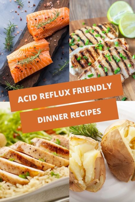 Low Acid Dinner Recipes, Reflux Diet Recipes, Low Acid Diet, Gerd Diet Recipes, Acid Reflux Friendly Recipes, Gerd Friendly Recipes, Acid Reflux Diet Meals, Bland Diet Recipes, Gerd Friendly