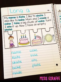 Long A Phonics Activities, Long A Activities First Grade, Long A Vowel Activities, Long A Activities Kindergarten, Long A Sound Activities, Long A Activities, Silent E Activities, Vowels Activities, Long Vowels Activities