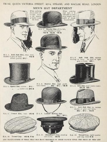 Mens hat rack