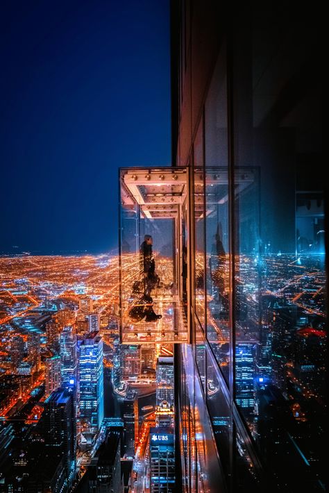 ⚫ Chicago, United States. Taken Mar 11, 2017 - 500px Chicago Willis Tower, Willis Tower Skydeck, Skydeck Chicago, Willis Tower, Happy Day, Tower, Chicago, The Unit, United States