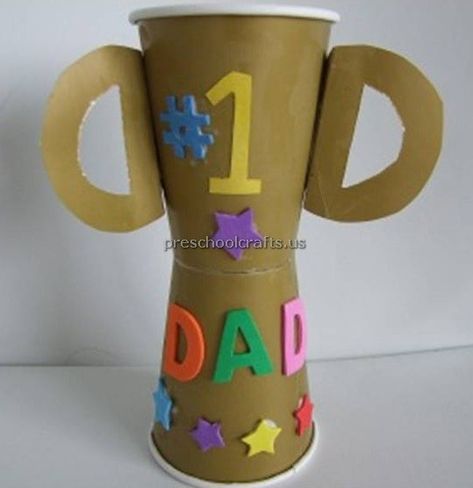 Father's Day Craft Ideas, Kids Fathers Day Crafts, Diy Father's Day Crafts, Dad Crafts, Father's Day Craft, Easy Fathers Day Craft, Fathers Day Art, Father's Day Activities, Diy Preschool