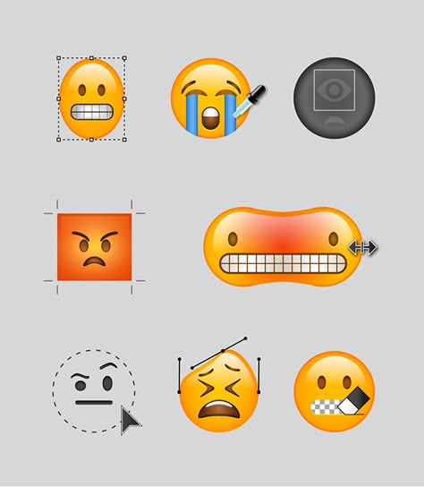 Designer Emoji on Behance Ux Illustration, Imessage Sticker, Emoji Set, Design Darling, 달력 디자인, Emoji Design, 타이포그래피 포스터 디자인, Emoji Art, 카드 디자인