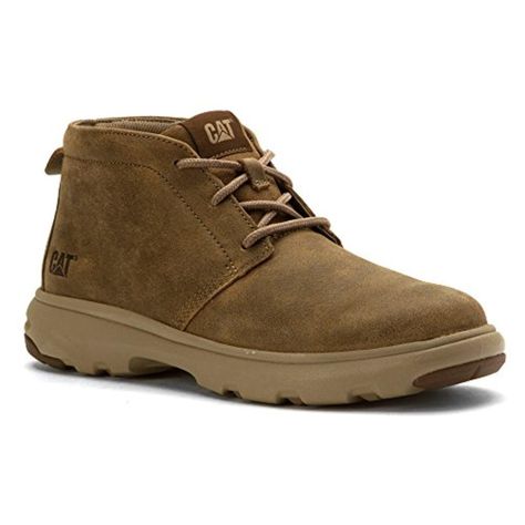 Caterpillar Men's Stun Chukka Casual Boots, Brown Leather, 10 M - Brought to you by Avarsha.com Caterpillar Shoes, Autumn Shoes Women, Mens Fashion Casual Shoes, Chukka Boots Men, Best Shoes For Men, Mens Boots Fashion, Mens Leather Boots, Mens Shoes Boots, Leather Shoes Men