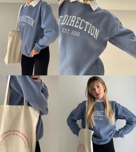 One Direction Merch Clothes, One Direction Sweatshirts, One Direction Merch Aesthetic, One Direction Clothes, One Direction Hoodies, Celebrity Merch, One Direction Fashion, 1d Merch, One Direction Shirt