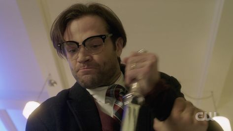 ‘Supernatural’s’ Peace of Mind gives a little humor therapy Justin Smith, Supernatural Fans, Mixed Feelings, Story Arc, Misha Collins, Jared Padalecki, Tv News, Bad Guy, Peace Of Mind