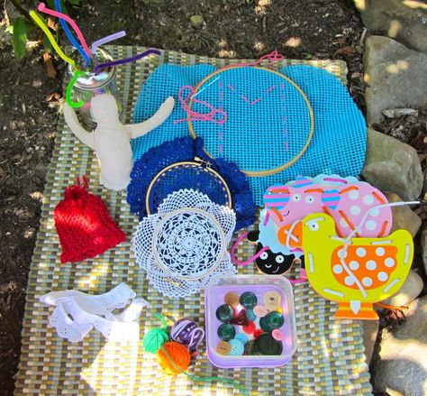 Homeschool Handicrafts, A Tisket A Tasket, Morning Basket, Fall Arts And Crafts, Sewing Kids Clothes, Sewing Basket, Charlotte Mason, Sewing Projects For Kids, Sewing Baskets