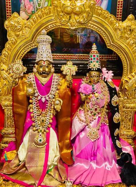 Lord Lakshmi Narasimha Swamy, Narsimha Swamy, Akhanda Bharat, Lakshmi Narasimha Swamy, Lakshmi Narsimha, Lord Narasimha, Puja Decor, Lakshmi Narasimha, Narasimha Swamy