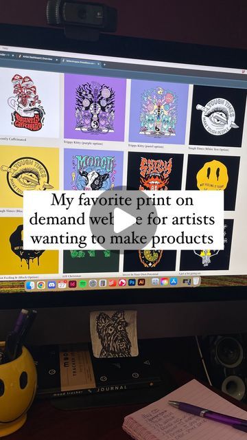 Streaming Setup, Business Entrepreneurship, Hustle Ideas, Art Tools, Side Hustle, Creating Art, Teacher Pay Teachers, Art Shop, Working From Home