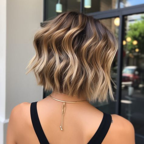 Blond Ombre On Brown Hair Short, Brown With Blonde Balayage Short Hair, Brown With Blonde Balayage, Blonde Balayage Short Hair, Blonde Balayage Short, Blonde Ombre Short Hair, Ombre Short Hair, Balayage Short Hair, Trends In 2023