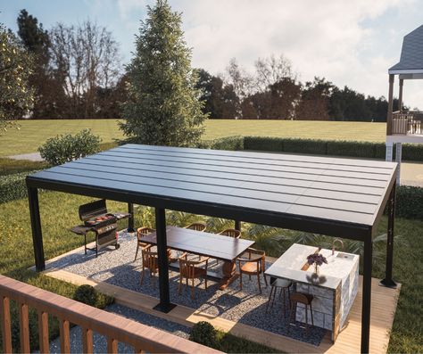 Solar Tiles, Bar Tile, Luxury Outdoor Living, Backyard Upgrades, Outdoor Gazebo, Solar Panels Roof, Residential Solar, Solar Solutions, Green Tech