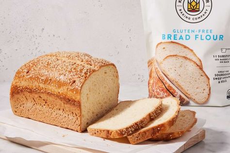 Gluten Free Bread 1 To 1 Flour, Gluten Free Bread King Arthur Flour, King Arthur Gluten Free Sourdough Bread, King Arthur Gluten Free Flour Recipes, King Arthur Gluten Free Bread, Gluten Free Bread Flour Recipe, Gf Sides, Bread Flour Recipe, Gluten Free Bread Flour