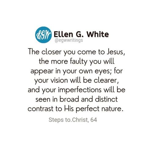 Eg White Quotes Sda, Ellen White Quotes, Pioneer Quotes, Ellen G White Quotes, Church Poems, Sabbath Quotes, Deep Quote, Ellen G White, Ellen White