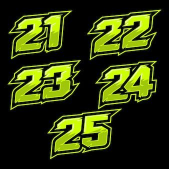 Racing Numbers Sports Car Number Vectors, Photos and PSD files | Free Download Racing Numbers Fonts, Logo Racing Design, Stiker Racing, Motocross Logo, 23 Number, Logo Racing, Food Stall Design, Vintage Tshirt Design, Number Vector