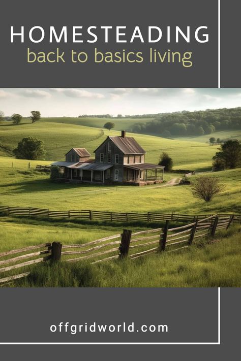 Are you ready to make a change in the way you live your life? Homesteading practices can be utilized no matter where you live. Create a sustainable lifestyle that's rooted in nature and self-sufficiency. From growing your own food to building DIY projects, you'll find all the tips and tricks you need to make your dream homestead a reality. Homestead Design, Homesteading Diy Projects, Homestead Act, Dream Homestead, Homestead Lifestyle, Sustainable Homestead, Self Sufficient Homestead, Growing Your Own Food, Acre Homestead