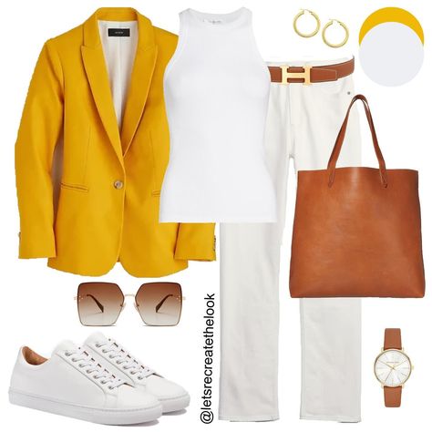 Mustard Yellow Blazer - 20 Outfit Ideas 💛 Do you own a mustard yellow blazer? Save this post for style inspiration and look in your closet to see how you can recreate some of these looks yourself! As always I will be recreating all of these looks so stay tuned to see how they translate to real life!🥰 Have a fabulous Friday fashion friends! 💛 #letsrecreatethelook #outfitideas #styleinspiration #outfitinspo #outfitideas4you #casualstyle #elevatedcasual #momstyle #teacherstyle #agelessstyle #... Dark Yellow Outfit, Mustard Blazer Outfit, Yellow Blazer Outfit, Have A Fabulous Friday, Mustard Yellow Outfit, Mustard Outfits, Oversized Outfits, Mustard Blazer, Riverside Cottage