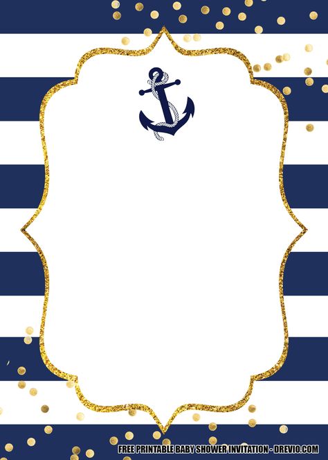 Awesome 15+ FREE Nautical Birthday Invitation Templates #free #freeinvitation2019 #birthday #disney #invitations #invitationtemplates Baby Invitations For Boys, Baby Shower Templates Free, Nautical Banner Printable Free, Ocean Birthday Invitation Template, Nautical Theme Invitation, Nautical Birthday Invitation Template, Nautical Birthday Invitations, Sailor Birthday, Baby Shower Nautical Theme Zazzle