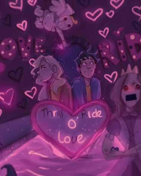 Thrill Ride 'O Love Percy E Annabeth, The Kane Chronicles, Percy Jackson Annabeth Chase, Zio Rick, Percy Jackson Ships, All The Bright Places, Dibujos Percy Jackson, The Lightning Thief, Percy And Annabeth