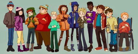 South Park Intro Picture, Sp Fanart, North Garden, Eric Cartman, South Park Characters, Anime Canvas Art, South Park Fanart, Anime Canvas, Going Home