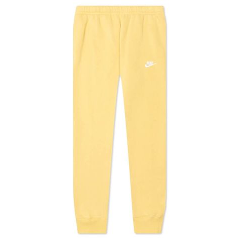 $27.99 + free shipping (50% OFF) Yellow Joggers, Nike Sportswear Club Fleece, Gold Sneakers, Nike Blazers Mid, Innovative Technology, Blazer Mid, Fashion Deals, Nike Blazer, Fleece Joggers