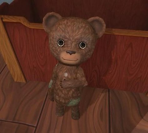 Among The Sleep - Teddy Among The Sleep Fanart, Tattletail Pfp, The Rosewood Chronicles, L Pfp, Among The Sleep, Indie Horror Games, Indie Game Art, Cool Games, Childhood Games