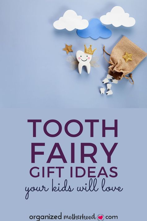 From traditional trinkets like sparkling coins and tiny handwritten notes to innovative surprises, there are so many delightful possibilities to ensure your child’s visit from the Tooth Fairy is truly extraordinary. These tooth fairy gift ideas are perfect for first tooth gifts, the last time the tooth fairy visits, or even a personalized note or IOU if you don't have any small bills. Fairy Gifts For Kids, Tooth Fairy Tooth Holder, Tooth Fairy Traditions, Tooth Fairy Gifts Instead Of Money, Toothfairy Ideas Gifts, Tooth Fairy Ideas For Girls First, First Tooth Fairy Ideas, Tooth Fairy Gift Ideas, Fairy Gift Ideas