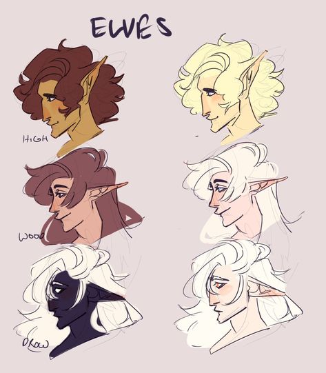 Dnd Elves, Elf Characters, Fantasy Drawings, Dungeons And Dragons Characters, Dnd Art, Piet Mondrian, Jackson Pollock, Arte Fantasy, Sketch Art