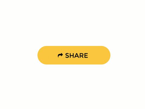 Daily UI - #10 Share Button Share button animation. Spread the love. #dailyui  Press L if you like :D. Button Animation, Ui Buttons, Video Websites, Youtube Editing, Creative Logos, Share Button, Ui Animation, Cartoon Clouds, Share Icon