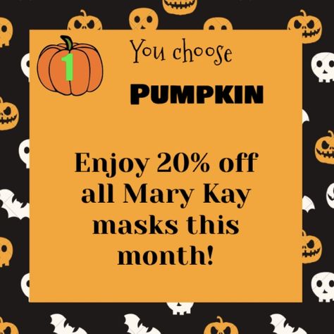 Mary Kay Pick A Pumpkin, Mary Kay Party Games, Mary Kay Games, Mary Kay Sale, Mary Kay Lip Gloss, Color Consultant, Mary Kay Career, Mary Kay Holiday, Pumpkin Games