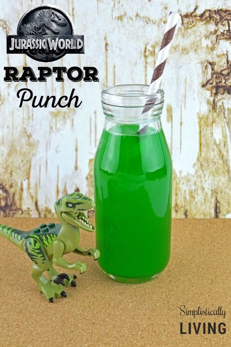 Raptor Punch, Fête Jurassic Park, Jurassic Park Birthday Party, Jurassic Park Party, Jurassic Park Birthday, Birthday Party At Park, Dinosaur Themed Birthday Party, Park Birthday, Dino Birthday Party