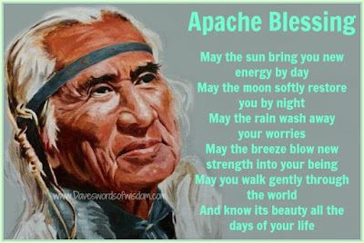 Daveswordsofwisdom.com: An Apache Blessing Native Wisdom, Native American Proverbs, Chief Dan George, Native Quotes, American Indian Quotes, American Proverbs, Native American Prayers, Native American Proverb, Native American Spirituality