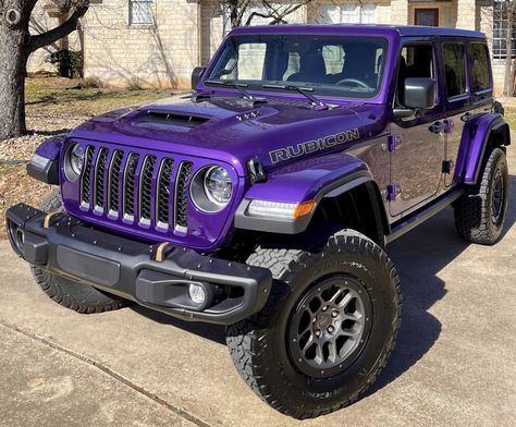 Jeep Wrangler Unlimited JL Rubicon 392 Xtreme Recon Reign Purple Special Edition Jeep Wheels, Jeep Rubicon, Jeep Stuff, Wrangler Unlimited, Jeep Wrangler Unlimited, Jeep Life, Jeep Wrangler, Reign, Jeep