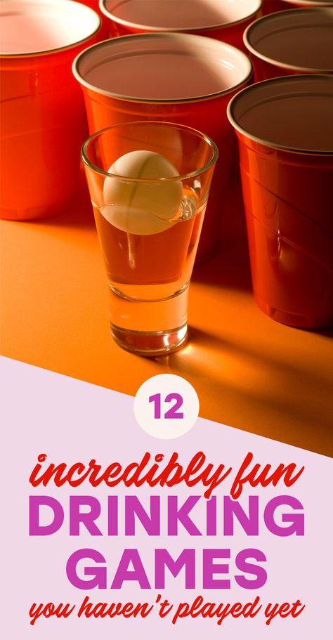 12 Drinking Games That'll Make You Say "Why Didn't I Know About These Sooner?!" Day Drinking Cocktails, Stack Cup Drinking Game, Drinking Games With Cups, Flip Cup Game Drinking, Summer Drinking Games, Outdoor Drinking Games, Drinking Games For 2, Beer Olympics Games, Camping Games For Adults