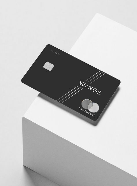 Wings Strong Typography, Credit Card Design, Member Card, Bank Design, Vip Card, Banking Services, Dark Turquoise, Cards Design, Visa Card