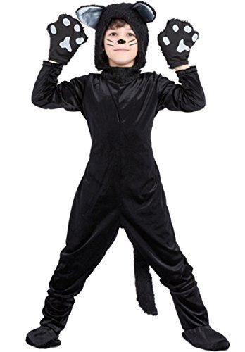 Halloween Costume Onesie, Pyjamas Onesie, Cat Costume Kids, Black Cat Costumes, Winter Sleepwear, Kids Carnival, Animal Onesie, Animal Pajamas, Cat Halloween Costume