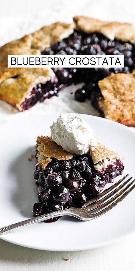 This tasty homemade blueberry crostata recipe comes together very quickly and is the perfect dessert for all those berry and pie crust-loving fans. Crostada Recipes, Blueberry Crostata, Parsi Recipes, Easy Delicious Dessert, Skyrim Food, Crostata Recipe, Chef Billy Parisi, Billy Parisi, Ice Cold Water