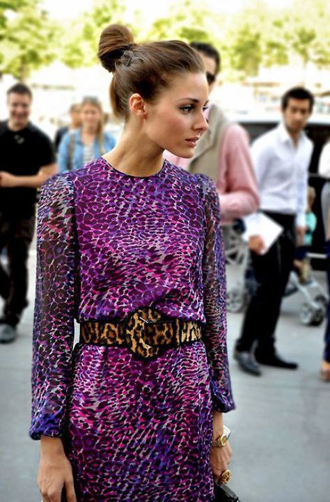 How to Wear Animal Print // #thelipsticknarratives #fashion #style #animalprint #oliviapalmero #leopardprint Unusual Outfits, Taylor Tomasi, Estilo Olivia Palermo, Mixing Patterns, Olivia Palermo Style, Outfit Street, Purple Outfits, Olivia Palermo, Blogger Style