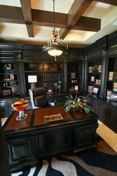 Traditional Home Offices, Men Room, Executive Office Design, Traditional Home Office, Modern Contemporary Living Room, Office Interior Design Modern, Modern Office Interiors, Dining Room Contemporary, Home Library Design