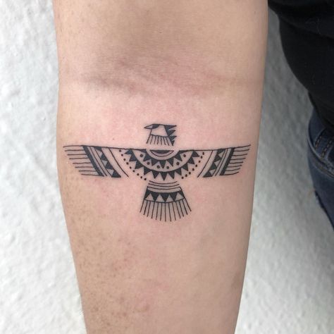 Thunderbird Tattoo, Western Sleeve, Gear Tattoo, Tattoo Ideas Males, Aztec Tattoos, Unique Tattoos For Men, Ink Therapy, Tattoo Time, Aztec Tattoo