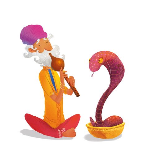 ArtStation - serpent charmer , Aleksander Jasiński Desert Animals, Year Of The Snake, Children Book, Arabian Nights, The Snake, Stop Motion, Children Illustration, Snakes, Animal Drawings