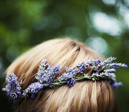 lavender crown for flower girls Lavender Wreath, Irish Wedding, Lavender Wedding, Lavender Flowers, Floral Crown, Flower Crown, Flowers In Hair, A Flower, Wedding Makeup