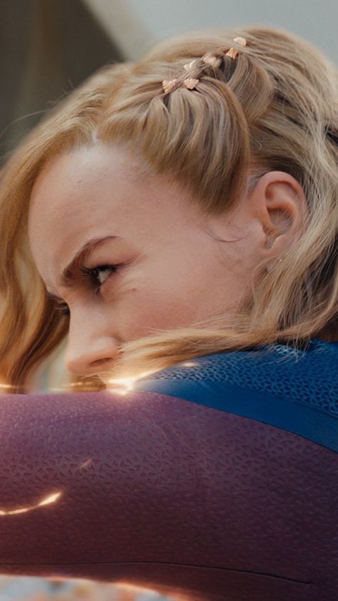 Captain Marvel Hair, Boyfriend Reveal, Captain Marvel Carol Danvers, Julie Newmar, Marvel Superheroes Art, The Marvels, Carol Danvers, Marvel Spiderman Art, Brie Larson