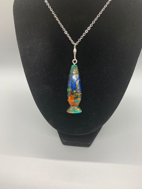 Lamp Necklace, Teal And Orange, Green Pendant, Acrylic Block, Cute Earrings, Lava Lamp, Color Choices, Blue Gold, High Gloss