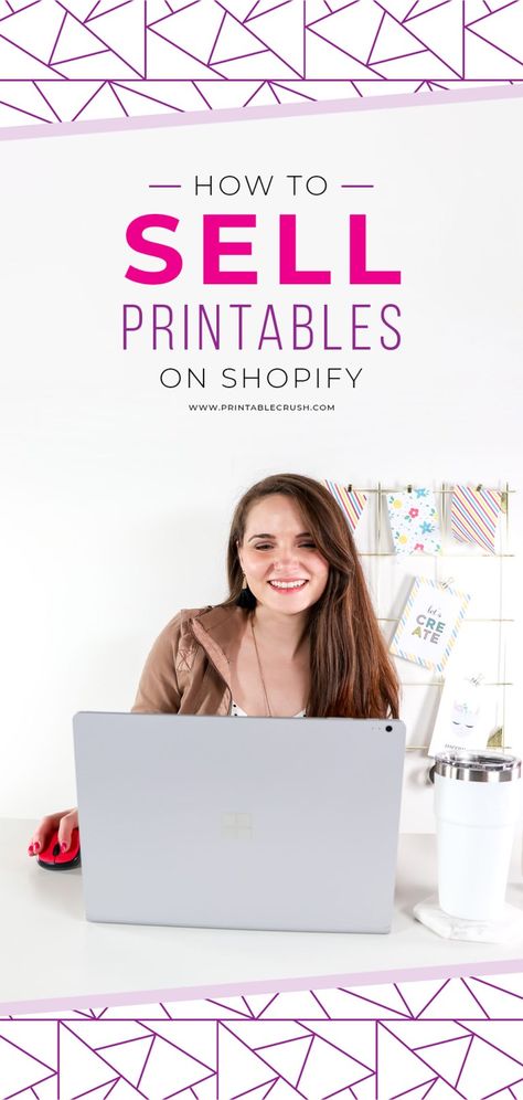 Learn how to sell printables on Shopify and start earning some passive income! #shopify #shopifystore #shopifytutorial #printabledesign #printables #entrepreneur #digitalproducts Sell Printables, Skills List, Shopify Tips, Selling Printables, Printables Ideas, Digital Art Work, Pod Design, Shopify Business, Blogging Business