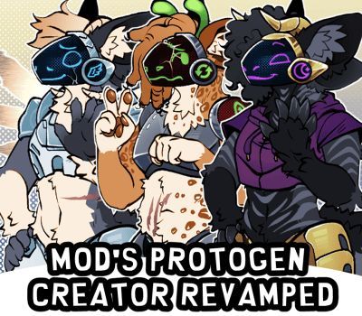 This is the new and remade version of ⋘ Mod's Protogen Creator ⋙ originally made around 2020. Link to old version ➡️ https://picrew.me/en/image_maker/362292 ⭐ Latest Updates: Added a new pure white/light grey color to all fur, horns, and visors/screens! Fixed some missing underbelly images ‼️ READ FIRST ‼️ ✅ You may use images made here for icons and posts and you may edit them, with credit added! ❌ You may NOT use for any commercial use, NFTs, AI, or via selling this art even if its edited. Protogen Art, Persona Ideas, Oc Makers, Pic Crew, Fursuit Tutorial, Oc Creator, Picrew Links, Make Your Own Character, Unorganized Idea