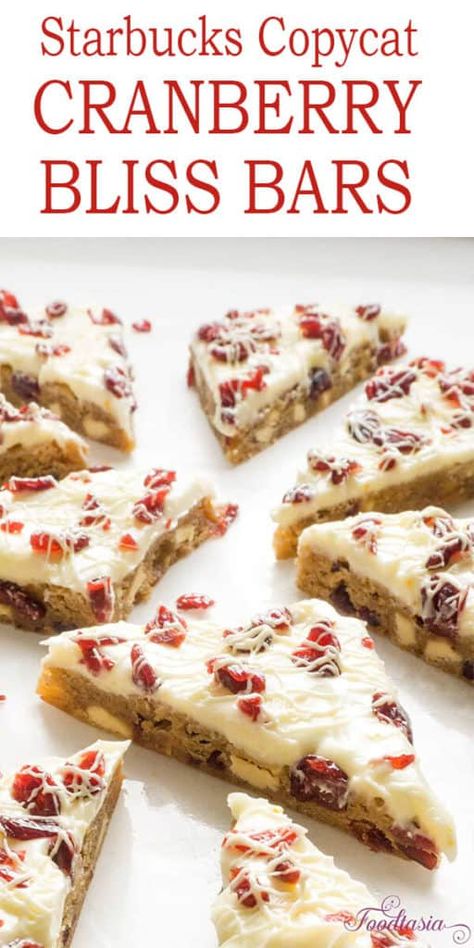 Cranberry Orange Blondies, Christmas Bars And Squares, Bliss Bars Starbucks, Cranberry Bliss Bars Recipe, Christmas Bars, Cranberry Bliss Bars Starbucks, Bliss Bars, Cranberry Bliss, 365 Jar